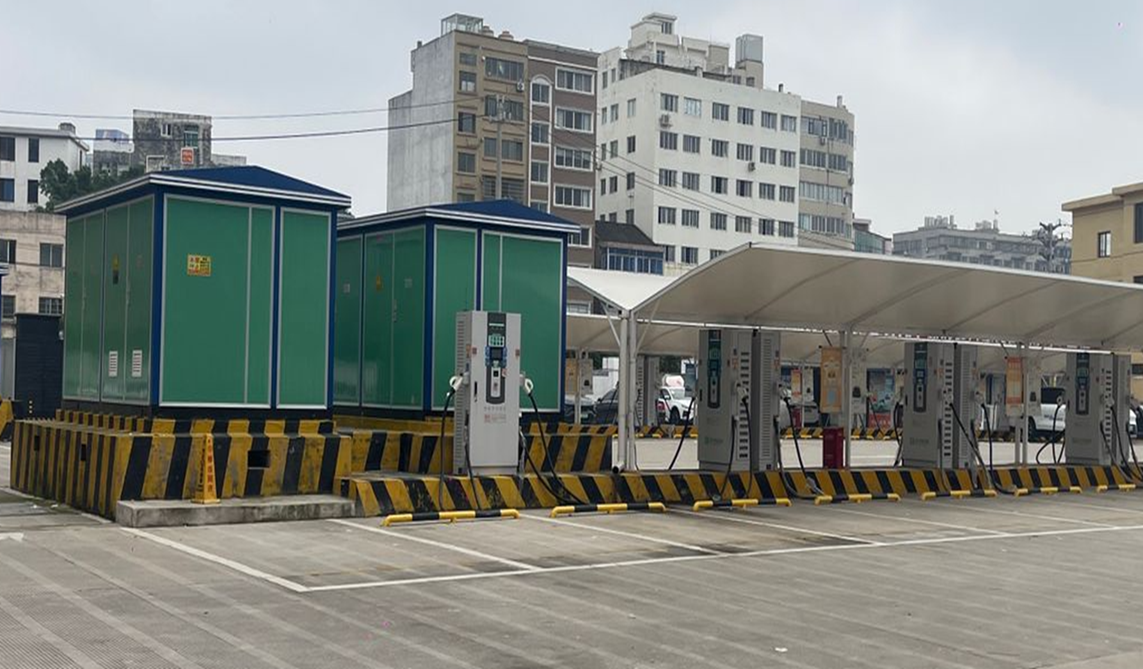 320/720kw DC double gun fast charging pie